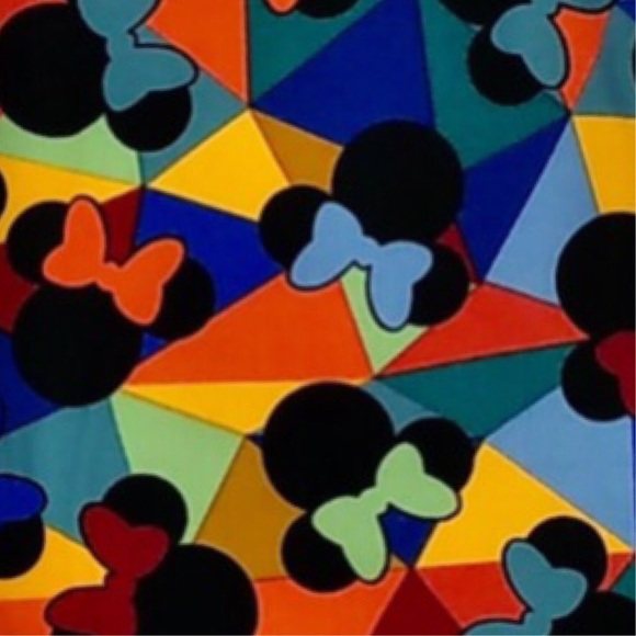 LuLaRoe Disney Minnie Mouse OS Leggings One Size - Picture 2 of 7